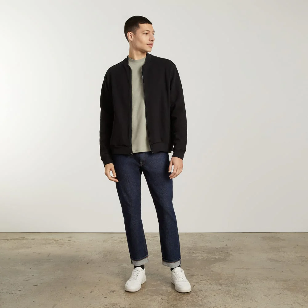 The Track Bomber Jacket | Black - Image 5