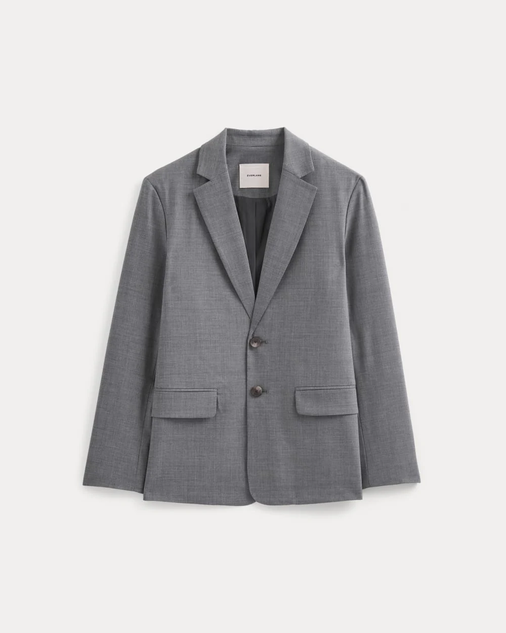 Tropical Wool Blazer | Heathered Grey - Image 2