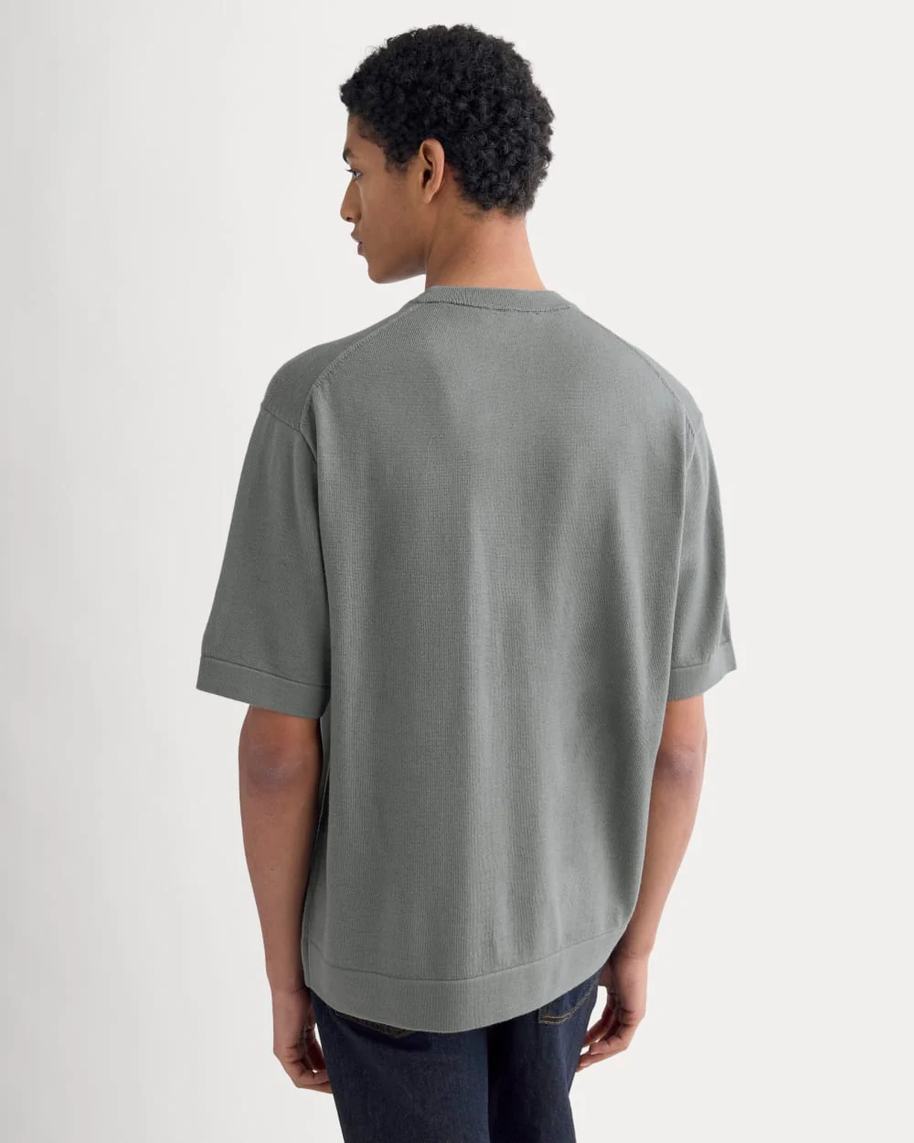 Ultrasoft Sweater Tee | Agave Green - Image 5