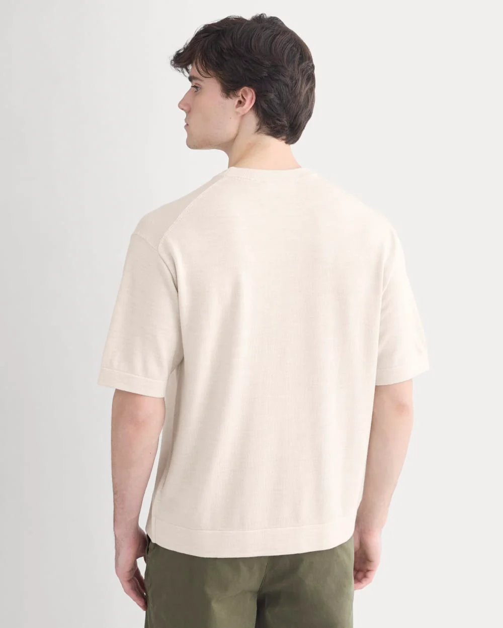 Ultrasoft Sweater Tee | Heathered Oat - Image 5