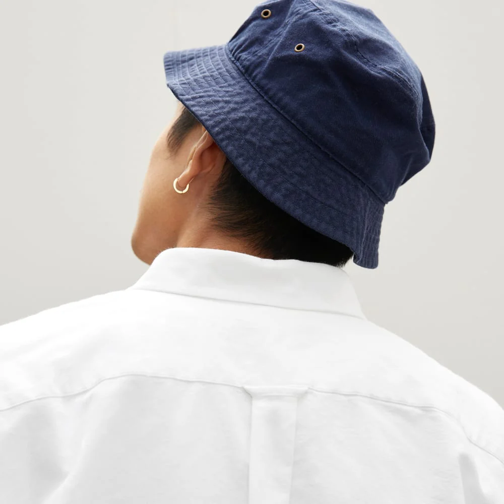 The Standard Fit Japanese Oxford Shirt | Uniform | White | Tall - Image 5