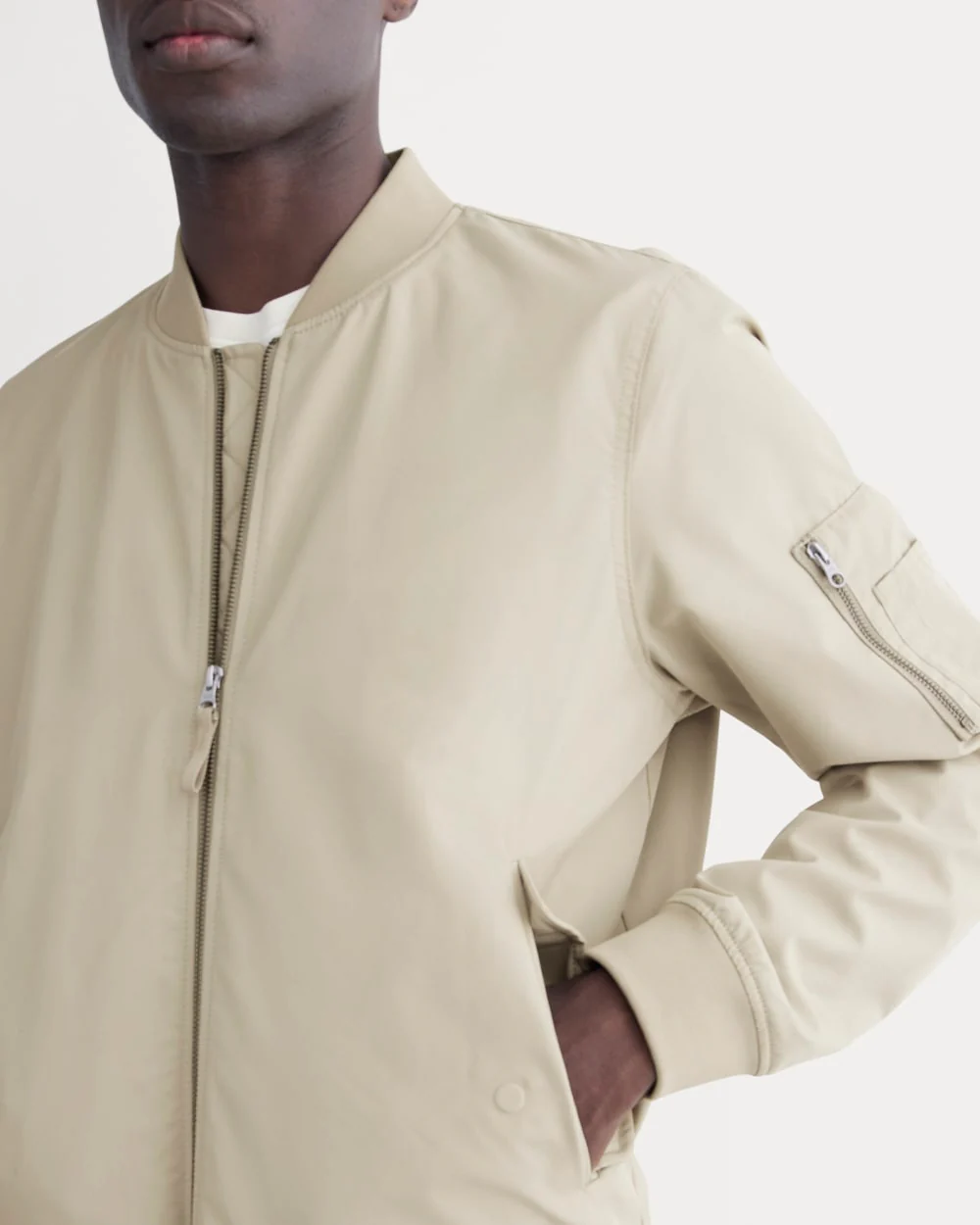 The Bomber Jacket | Uniform | Trench Coat Khaki - Image 4