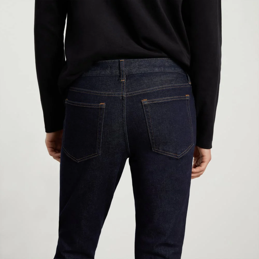 The Slim 4-Way Stretch Organic Jean | Uniform | Medium Indigo - Image 4