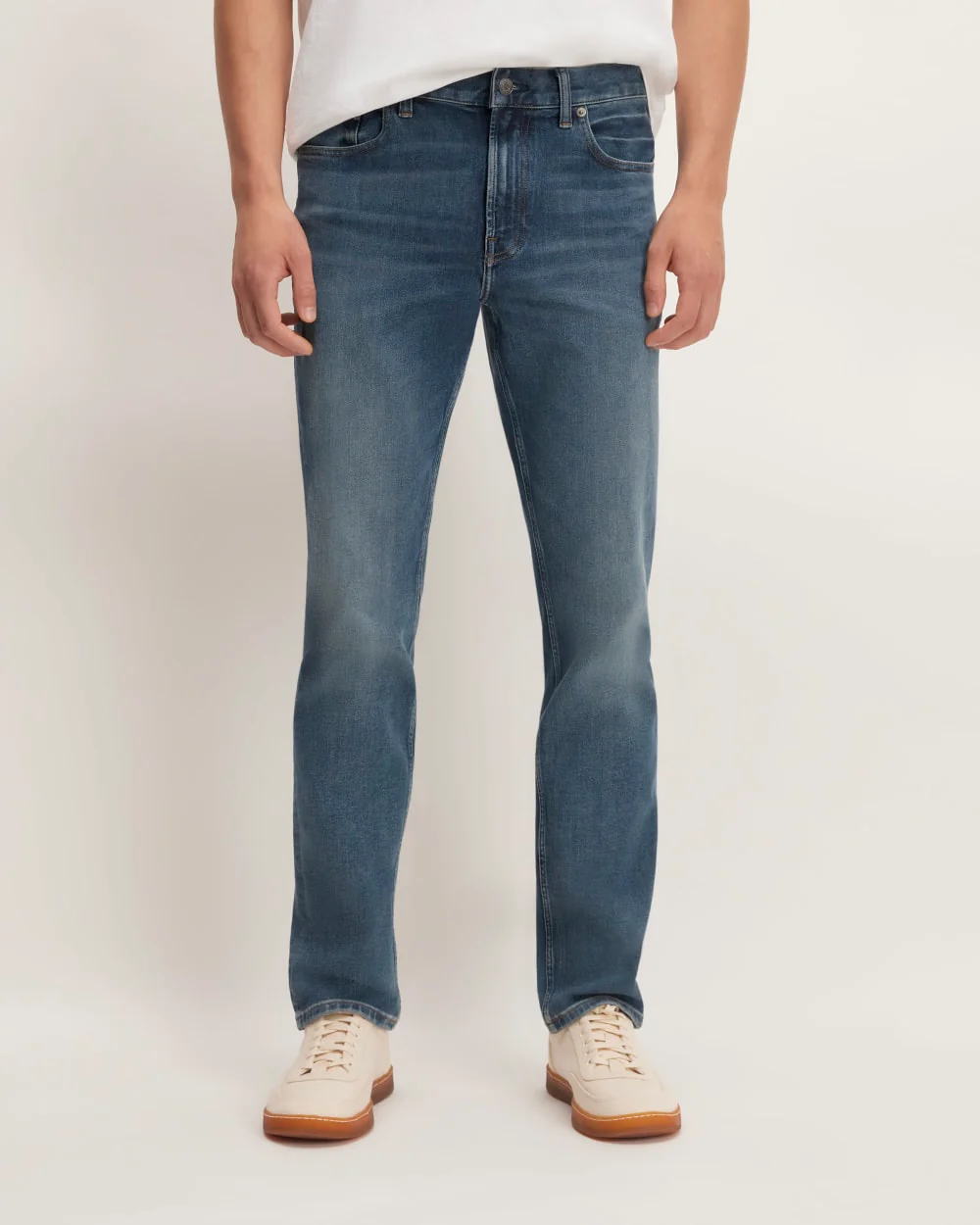 The Slim 4-Way Stretch Organic Jean | Uniform | Vintage Tint - Image 3