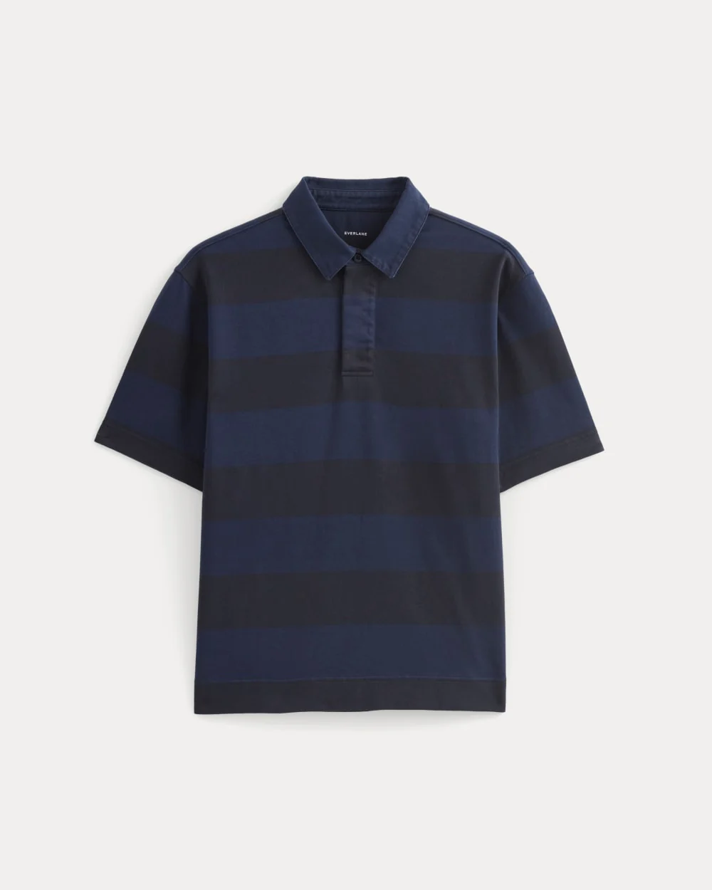 Vintage Rugby Polo | Navy / Black - Image 2