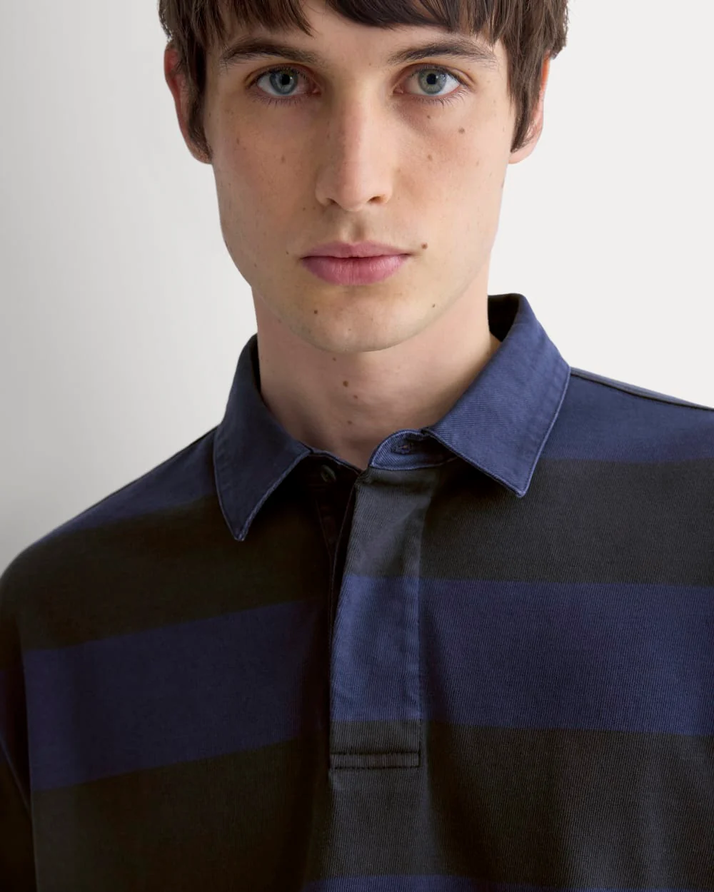 Vintage Rugby Polo | Navy / Black - Image 3