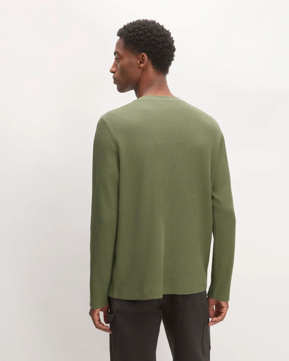The Waffle Long-Sleeve Crew | Kalamata - Image 4