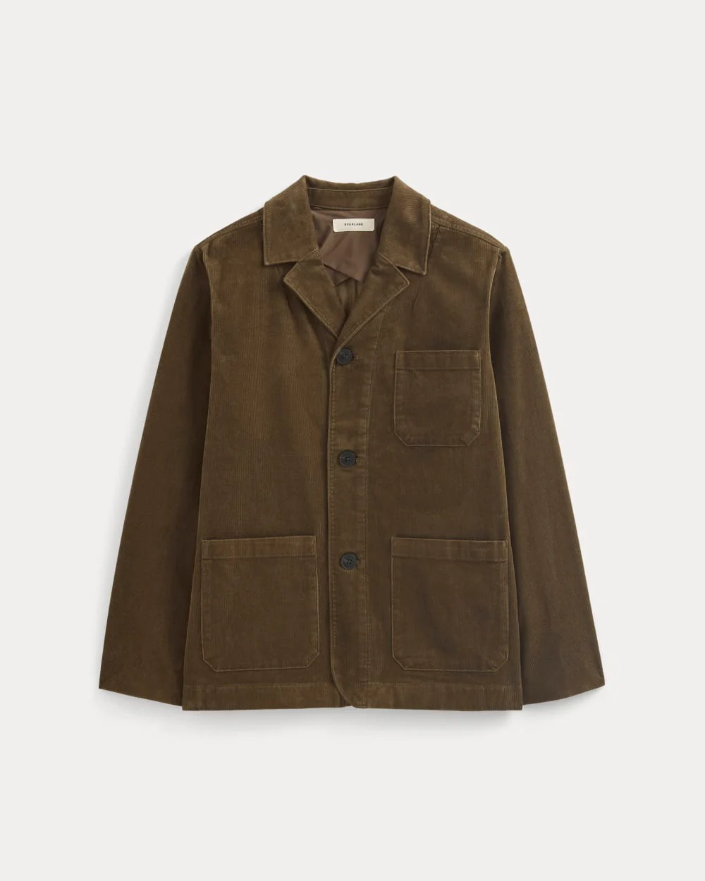 Fine Wale Corduroy Chore Blazer | Cocoa - Image 2