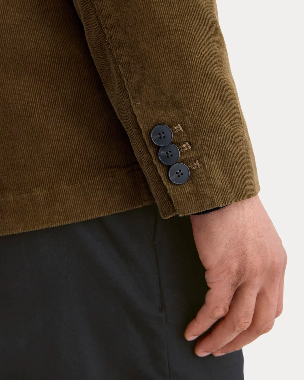 Fine Wale Corduroy Chore Blazer | Cocoa - Image 4