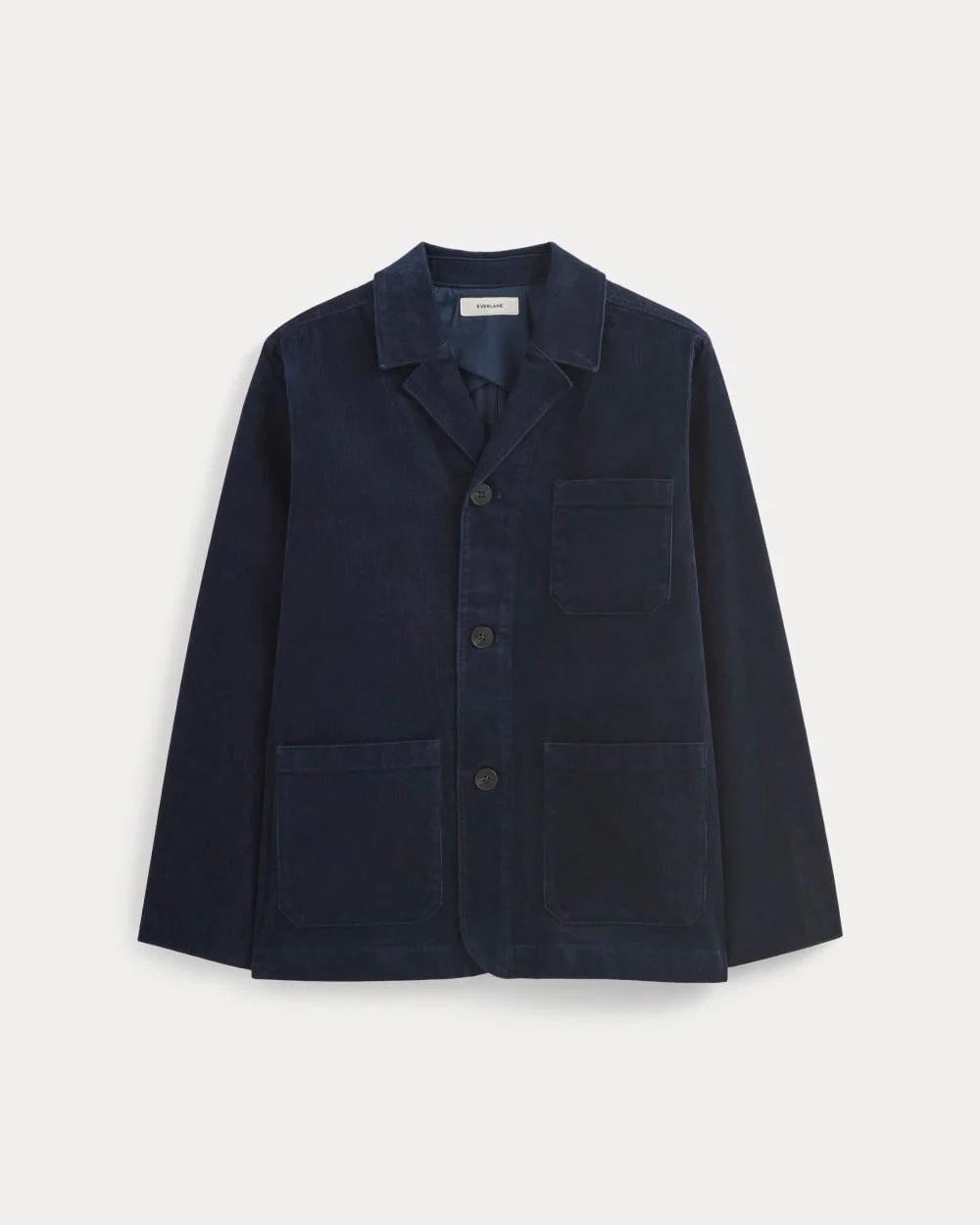 Fine Wale Corduroy Chore Blazer | Navy - Image 2