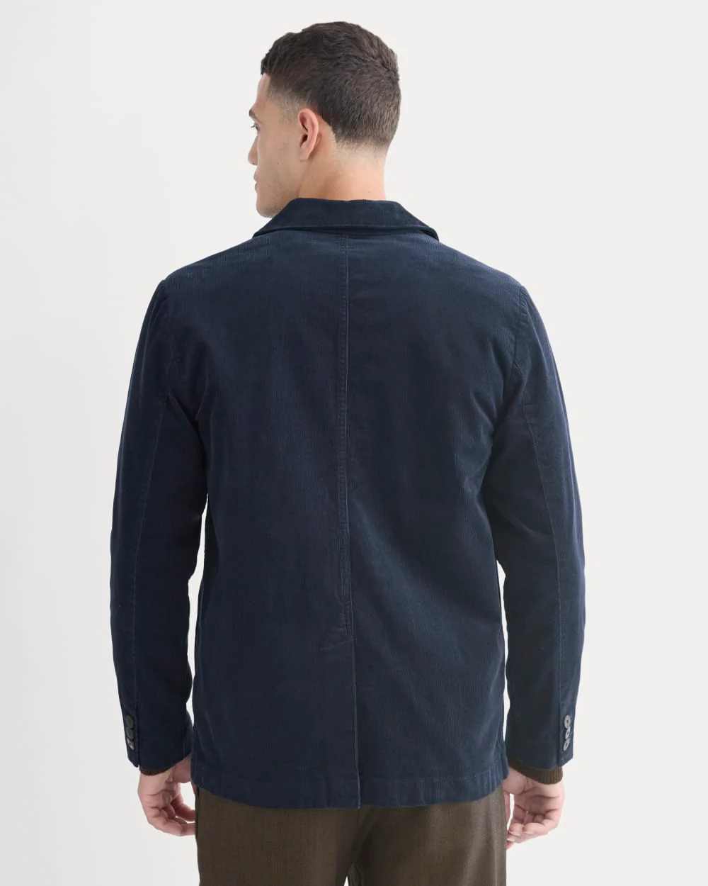 Fine Wale Corduroy Chore Blazer | Navy - Image 5