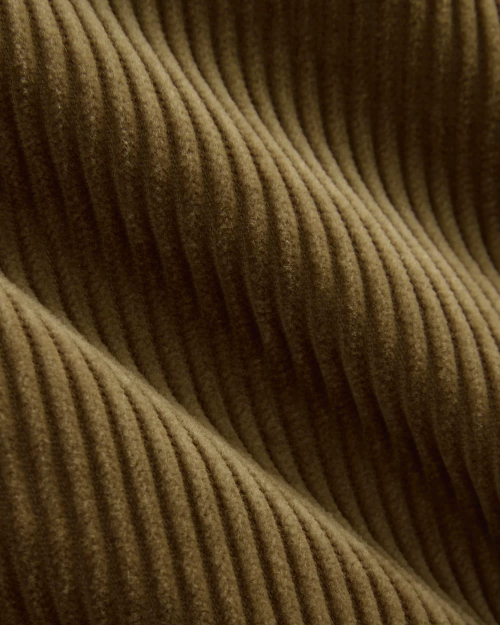 Wide Wale Corduroy Shirt | Aged Brass - Image 6