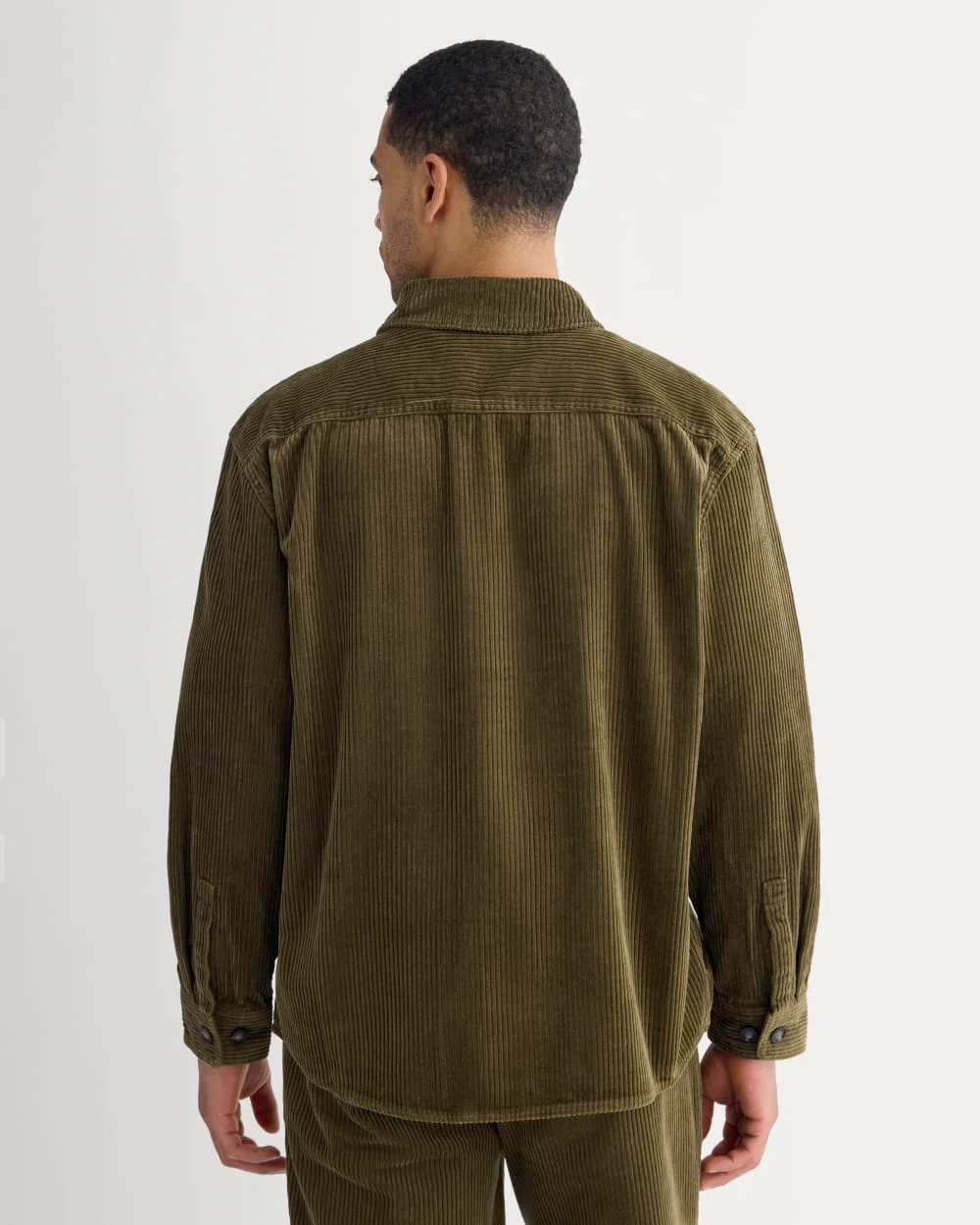 Wide Wale Corduroy Shirt | Beech - Image 5