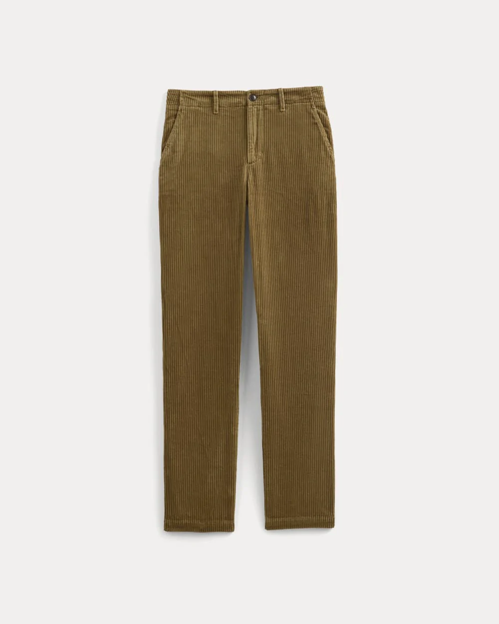 Wide Wale Corduroy Trouser | Aged Brass - Image 2