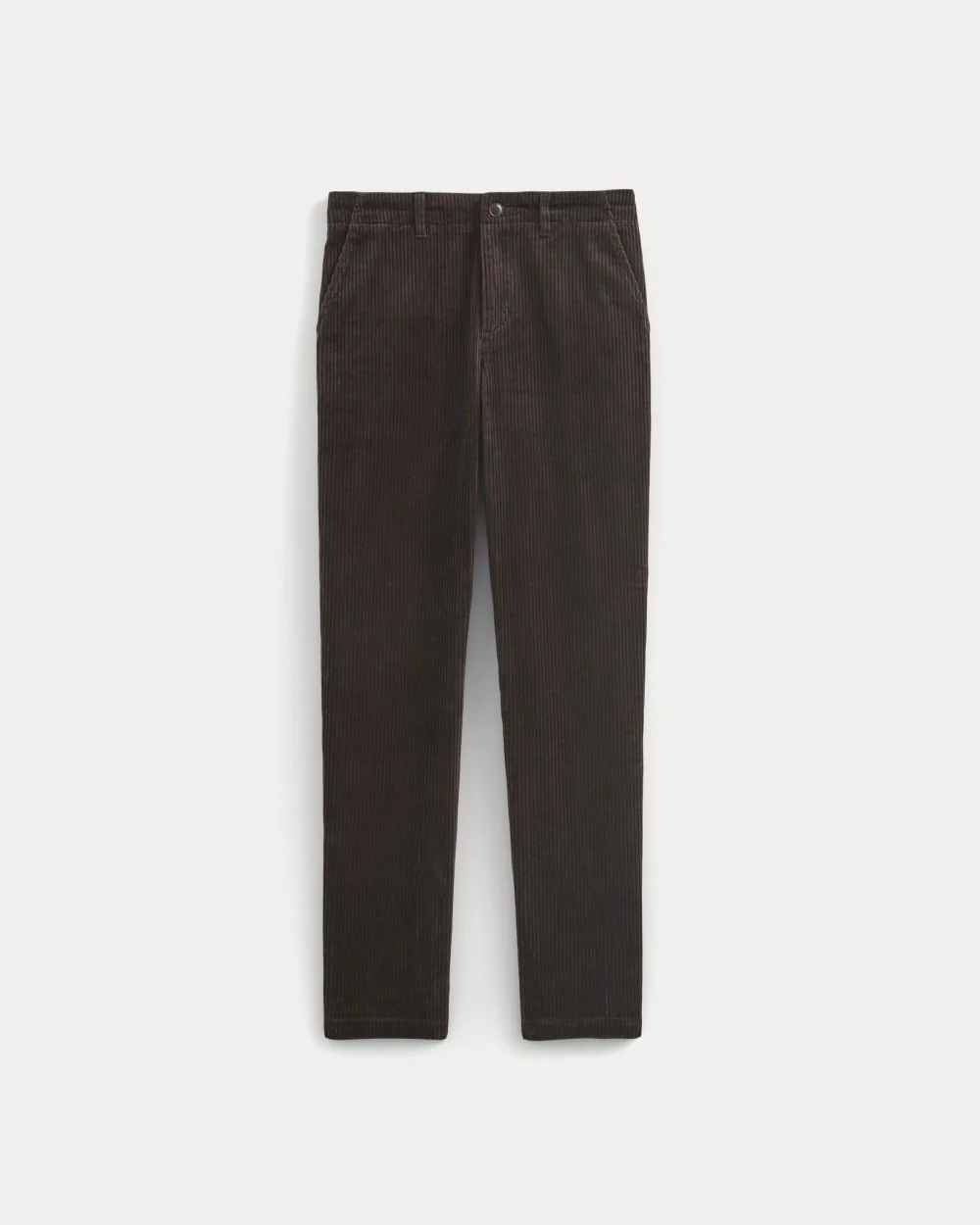 Wide Wale Corduroy Trouser | Dark Chocolate - Image 2