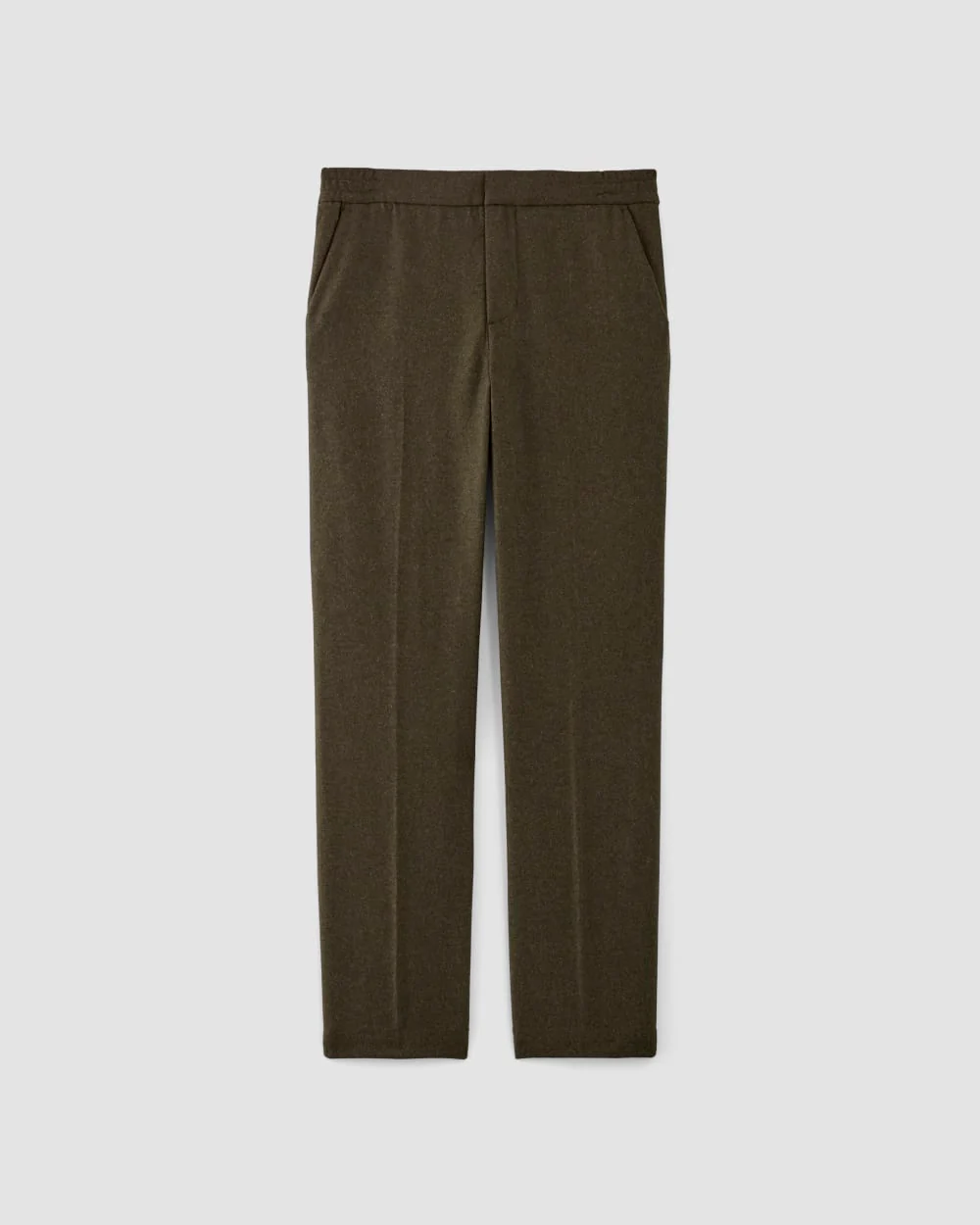 The Wool Flannel Pant | Dark Green - Image 2