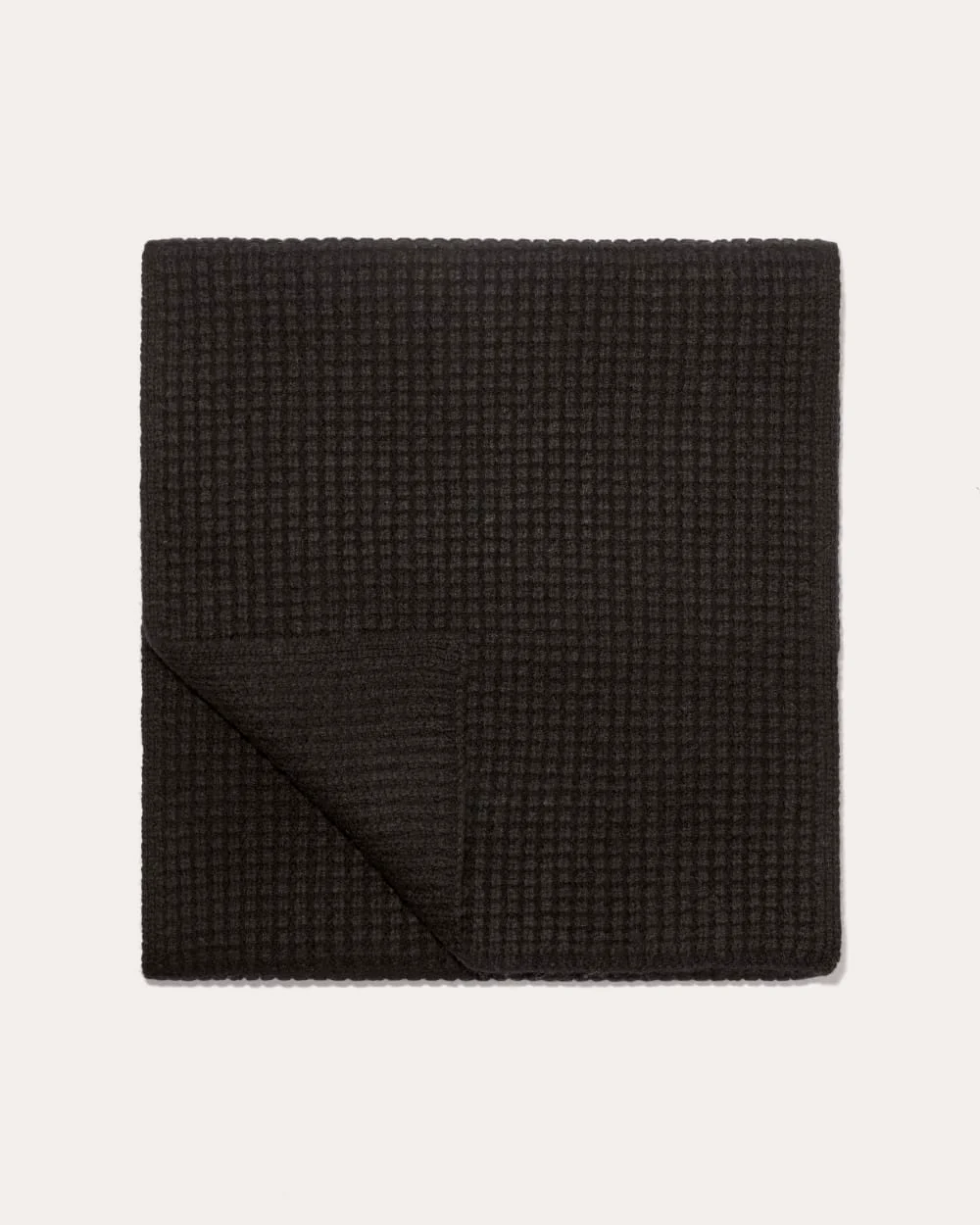 The Waffle Scarf | Black - Image 2