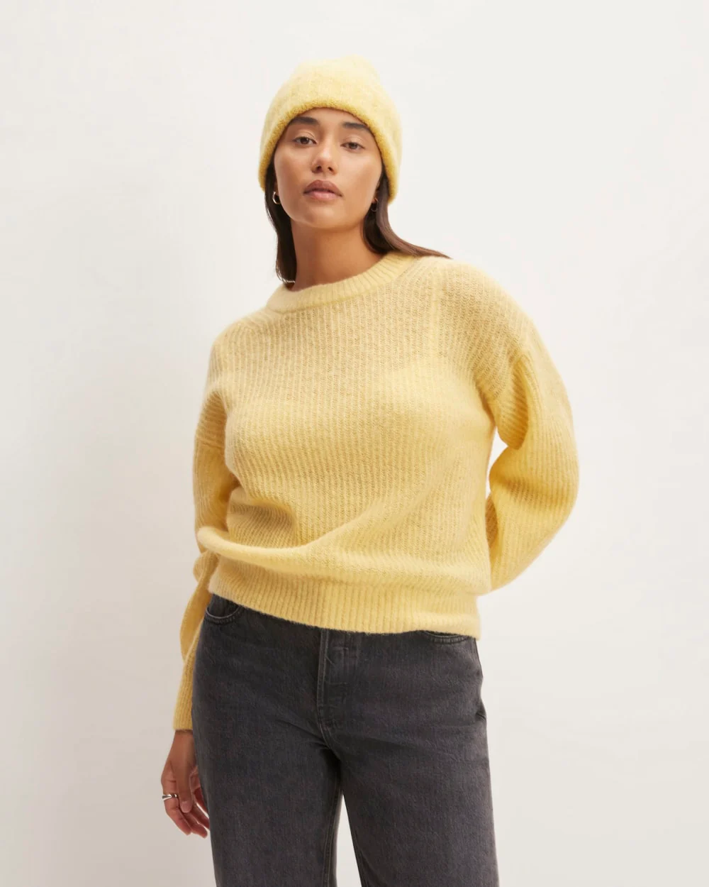 The Alpaca Beanie | Raffia - Image 4
