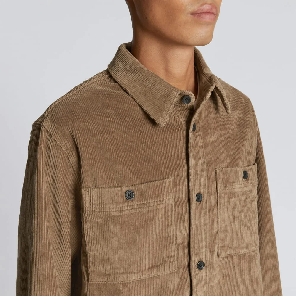 The Corduroy Everyone Overshirt | Toasted Coconut - Image 4