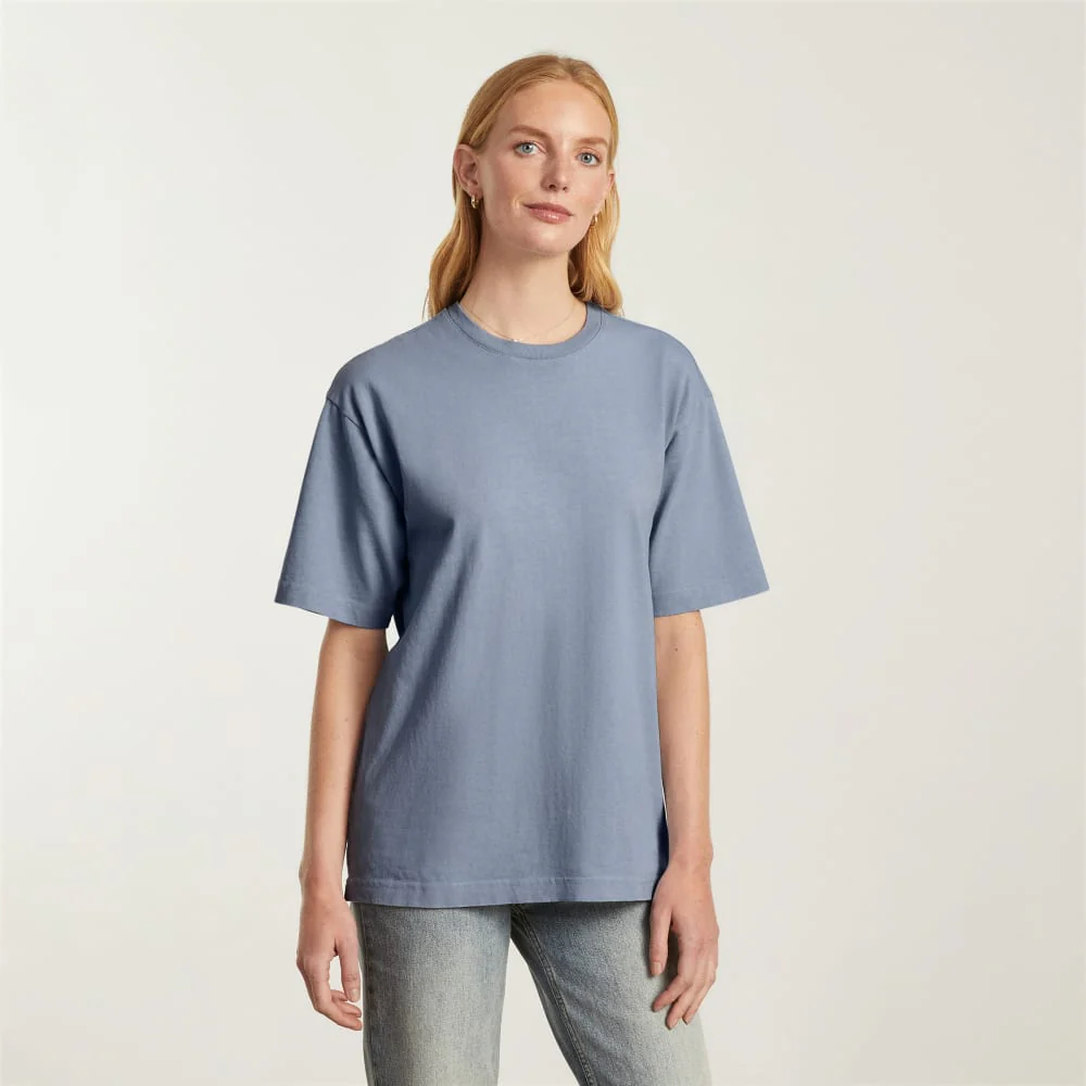 The Everyone Premium Weight Tee | Blue Slate