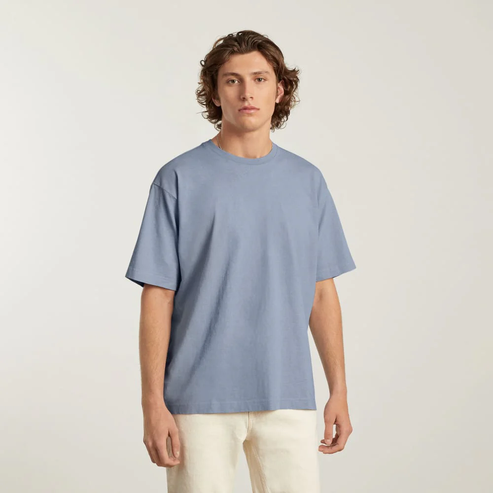The Everyone Premium Weight Tee | Blue Slate - Image 2