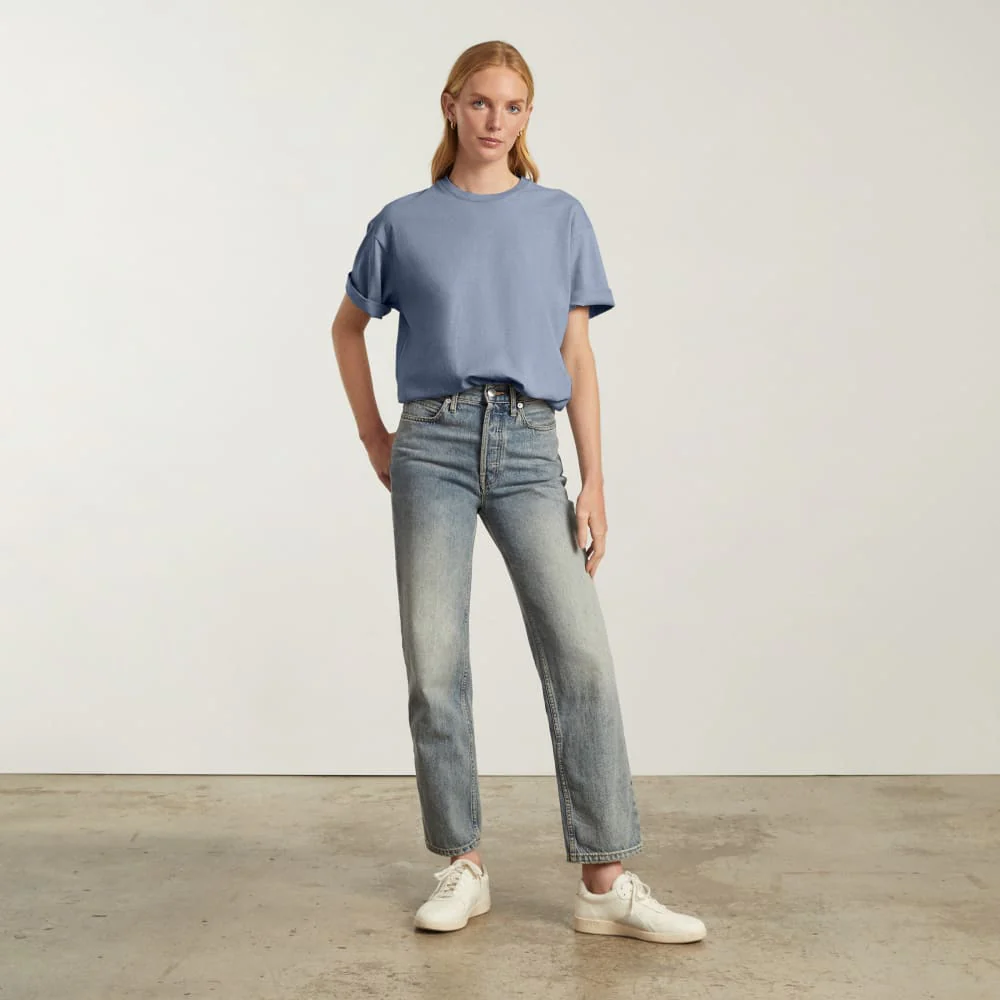 The Everyone Premium Weight Tee | Blue Slate - Image 5