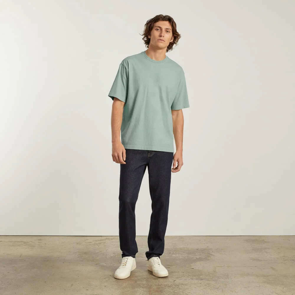 The Everyone Premium Weight Tee | White Sage - Image 5