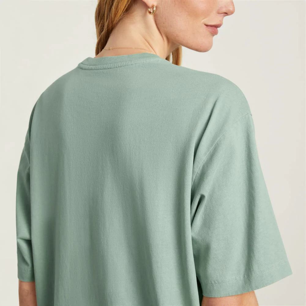The Everyone Premium Weight Tee | White Sage - Image 7