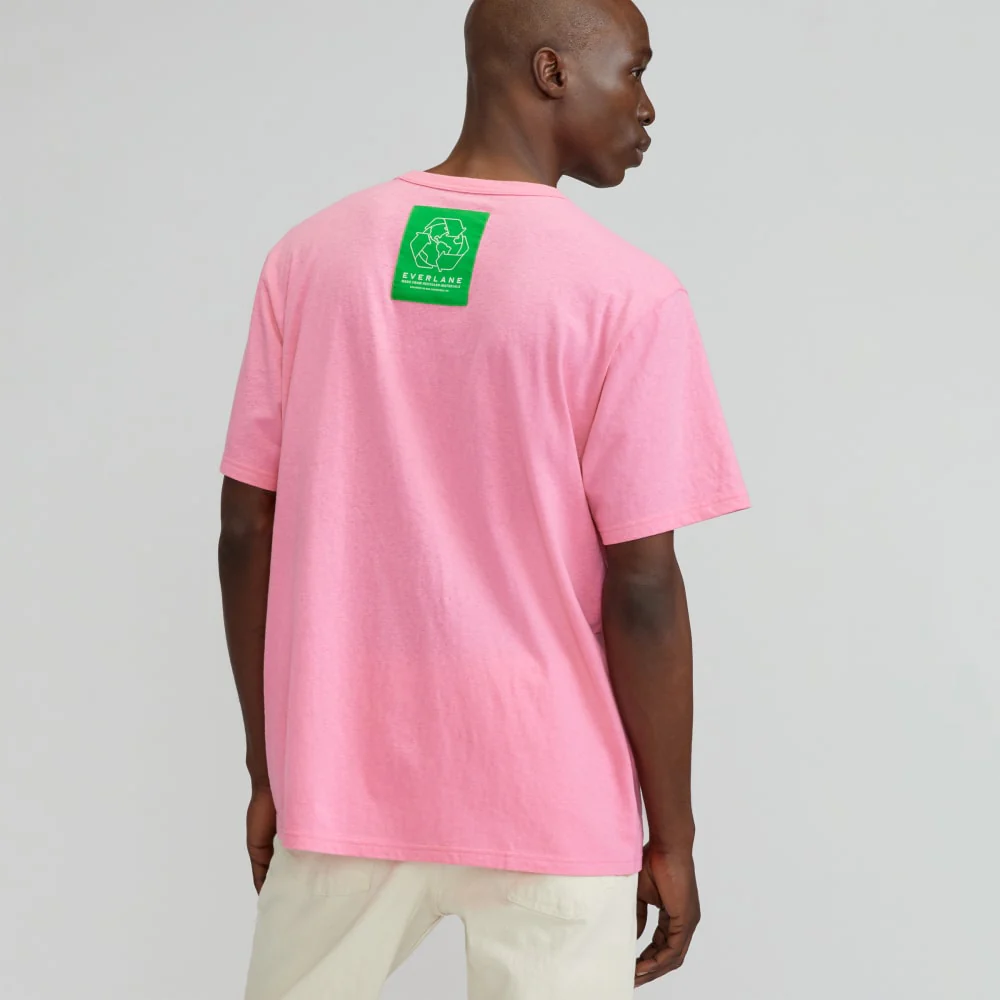 The Everyone Recycled Graphic Tee | Carnation Pink - Image 3