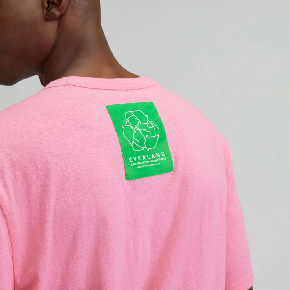 The Everyone Recycled Graphic Tee | Carnation Pink - Image 5