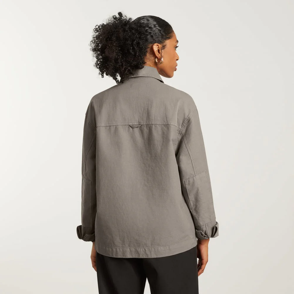 The Everyone Spring Shirt Jacket | Clay - Image 4