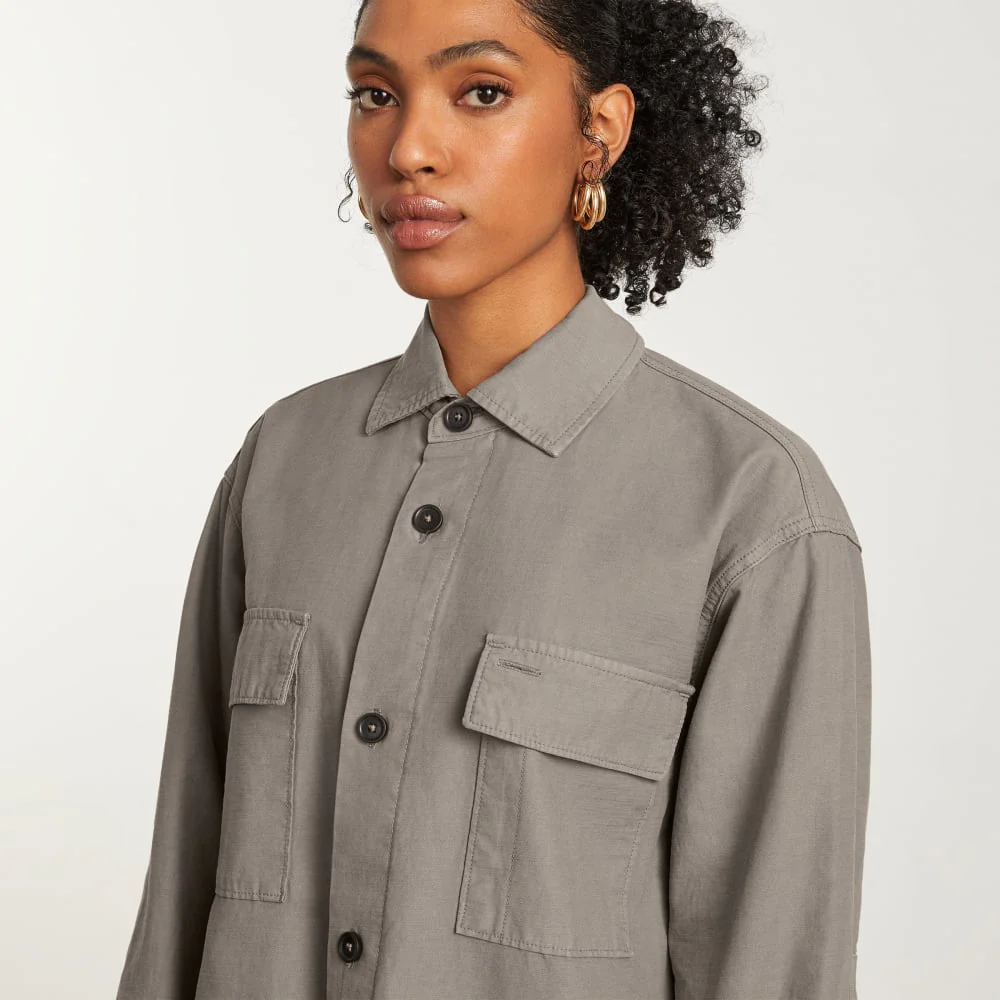 The Everyone Spring Shirt Jacket | Clay - Image 5