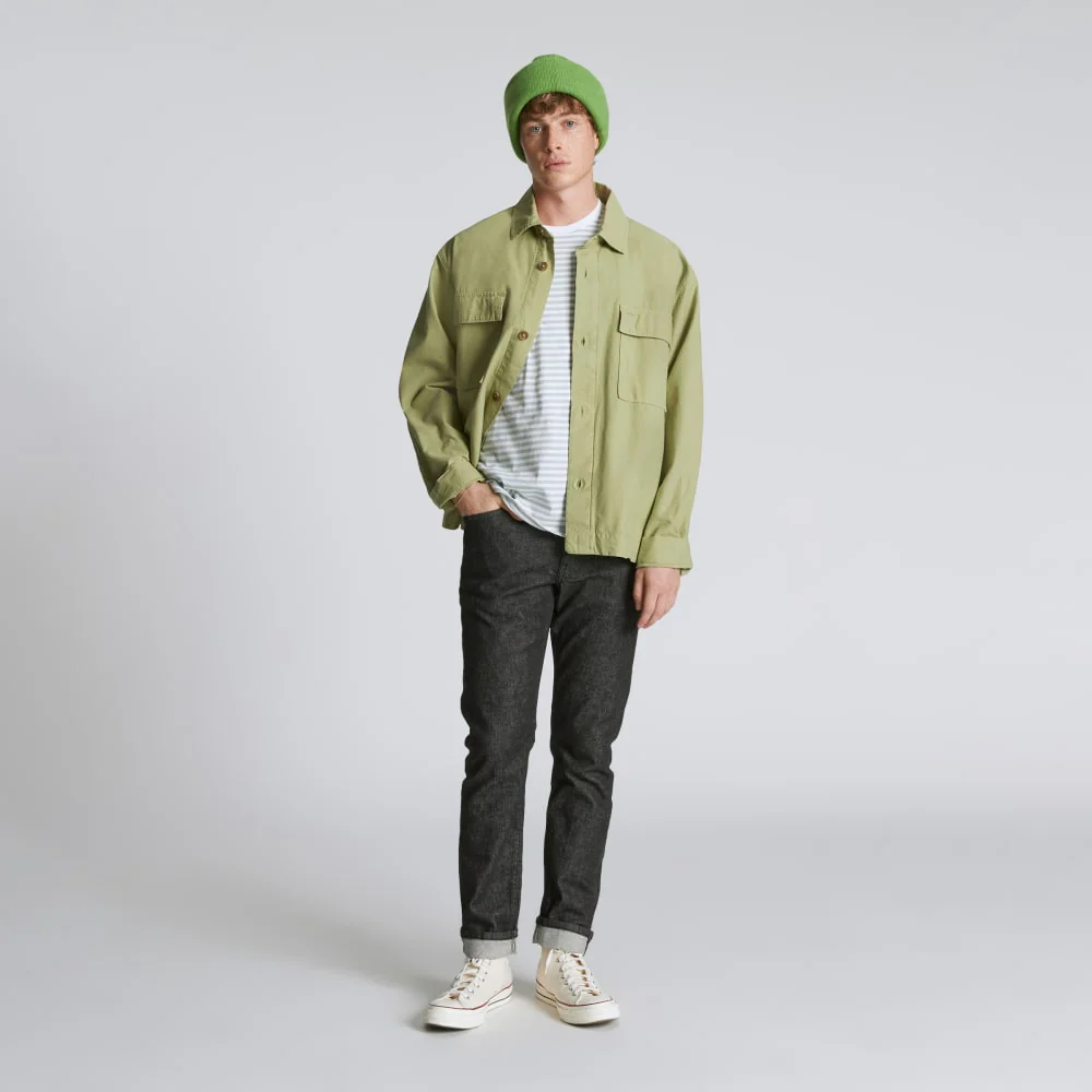The Felted Merino Beanie | Salted Lime - Image 7