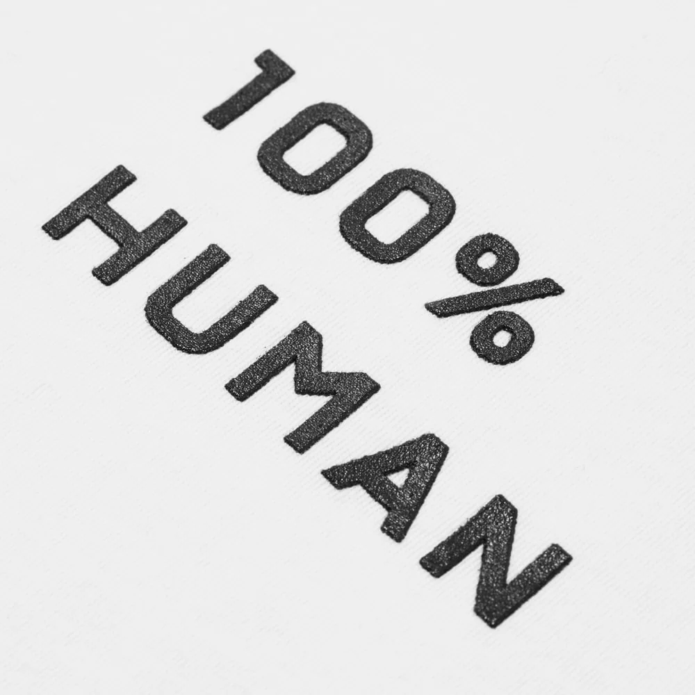 The 100% Human® Crew | White - Image 5