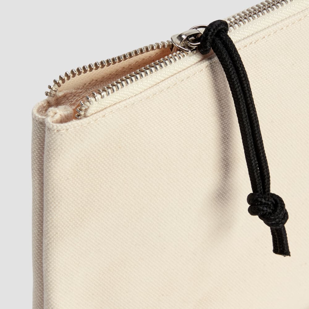 The Organic Canvas Pouch | Natural - Image 4