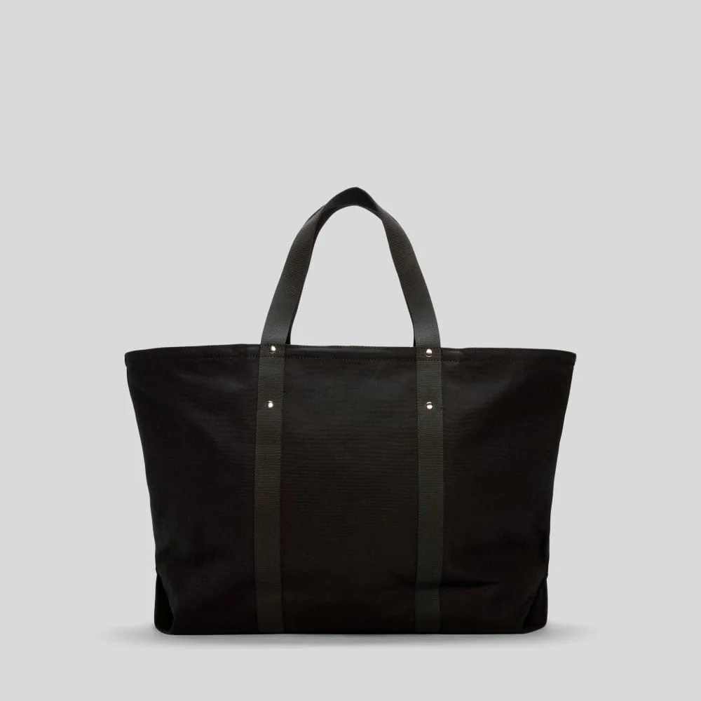 The Organic Canvas Weekender | Black - Image 3