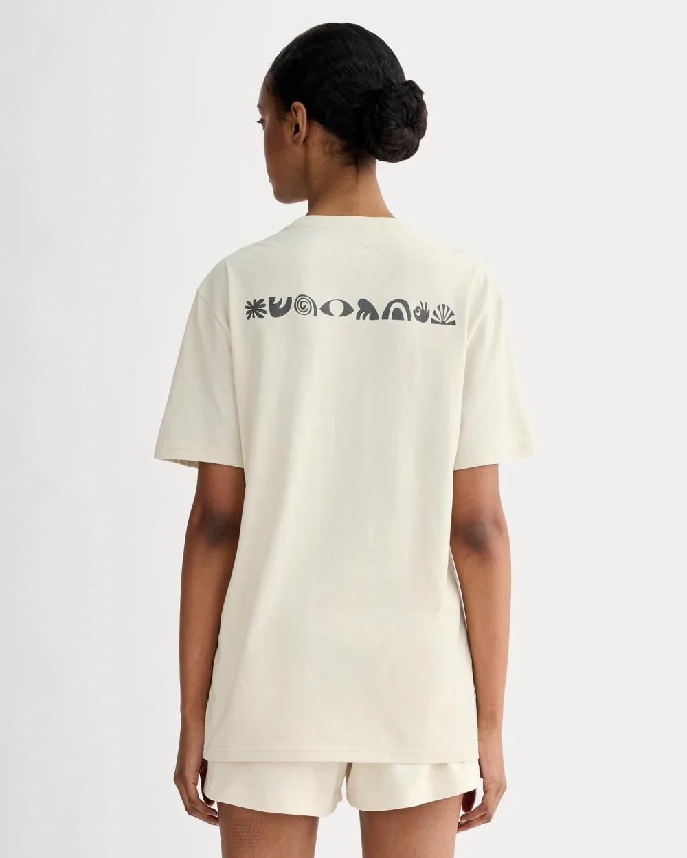 The Everlane x Parks Project Essential Organic Crew | Forged Iron / Birch / Granada Sky Blue / Green - Image 9