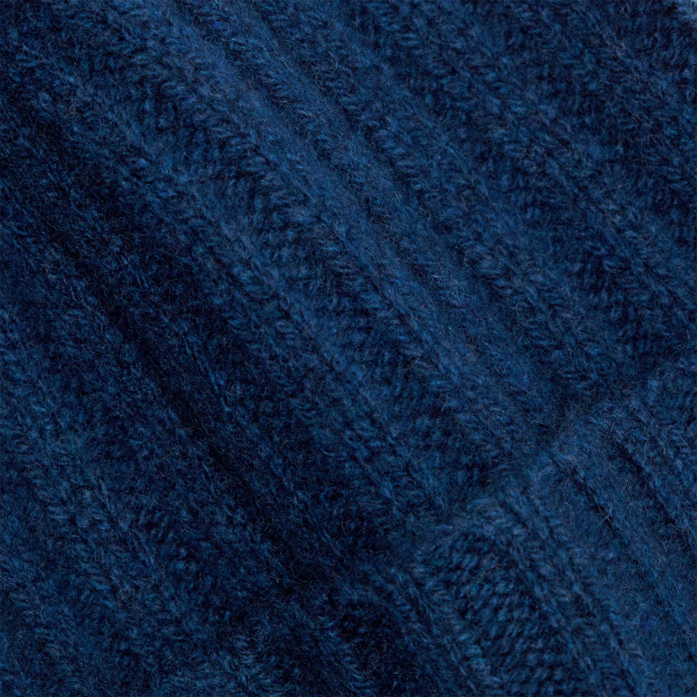 The Cashmere Beanie | Bright Navy - Image 3