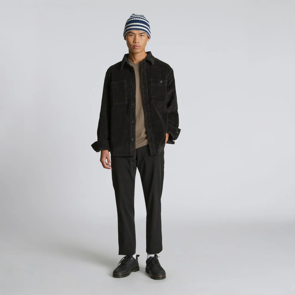 The Cashmere Beanie | Bright Navy / Bone - Image 6