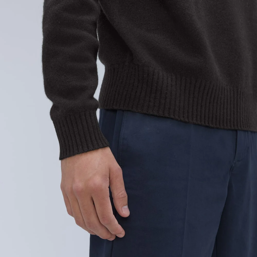 The Everyone Cashmere Crew | Black - Image 8