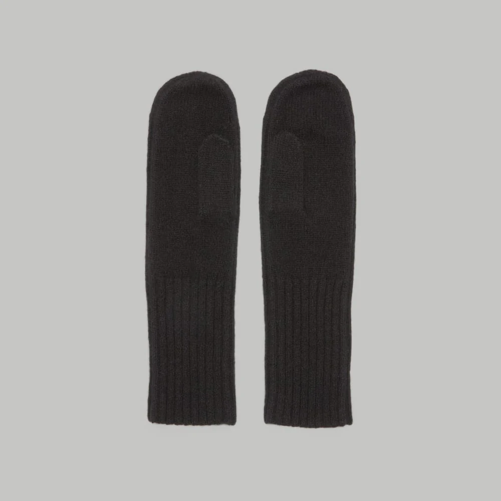 The Cashmere Mittens |  Black - Image 4