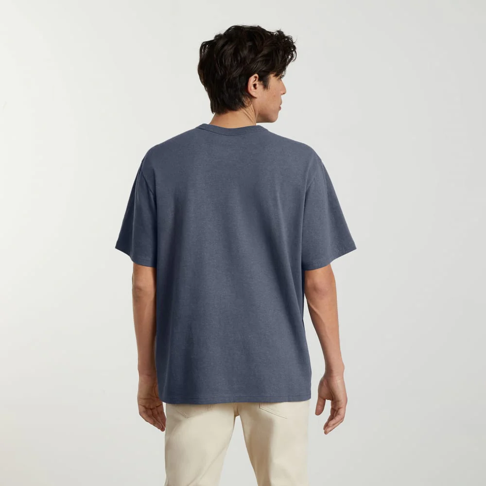 The Everyone Relaxed Hemp Tee | Atlantic - Image 3