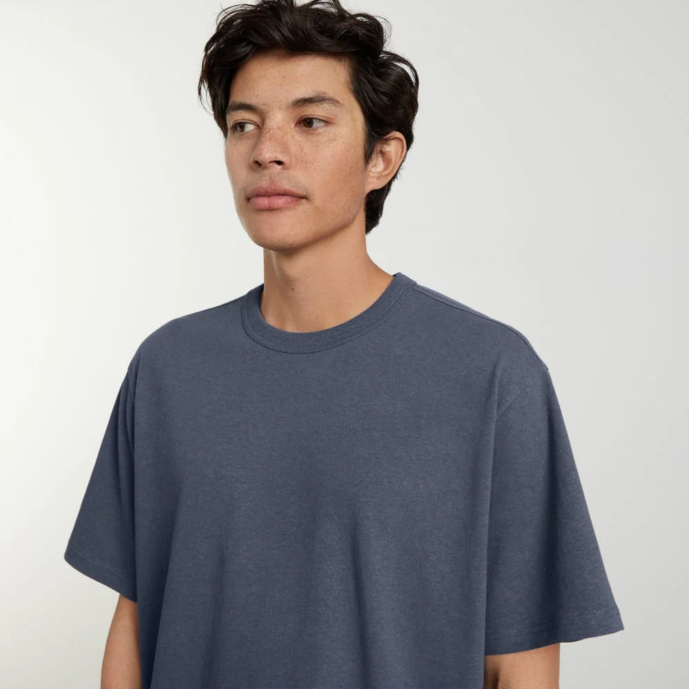 The Everyone Relaxed Hemp Tee | Atlantic - Image 4
