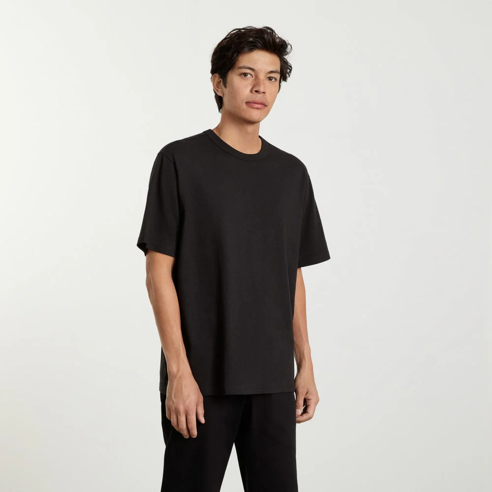The Everyone Relaxed Hemp Tee | Black - Image 3