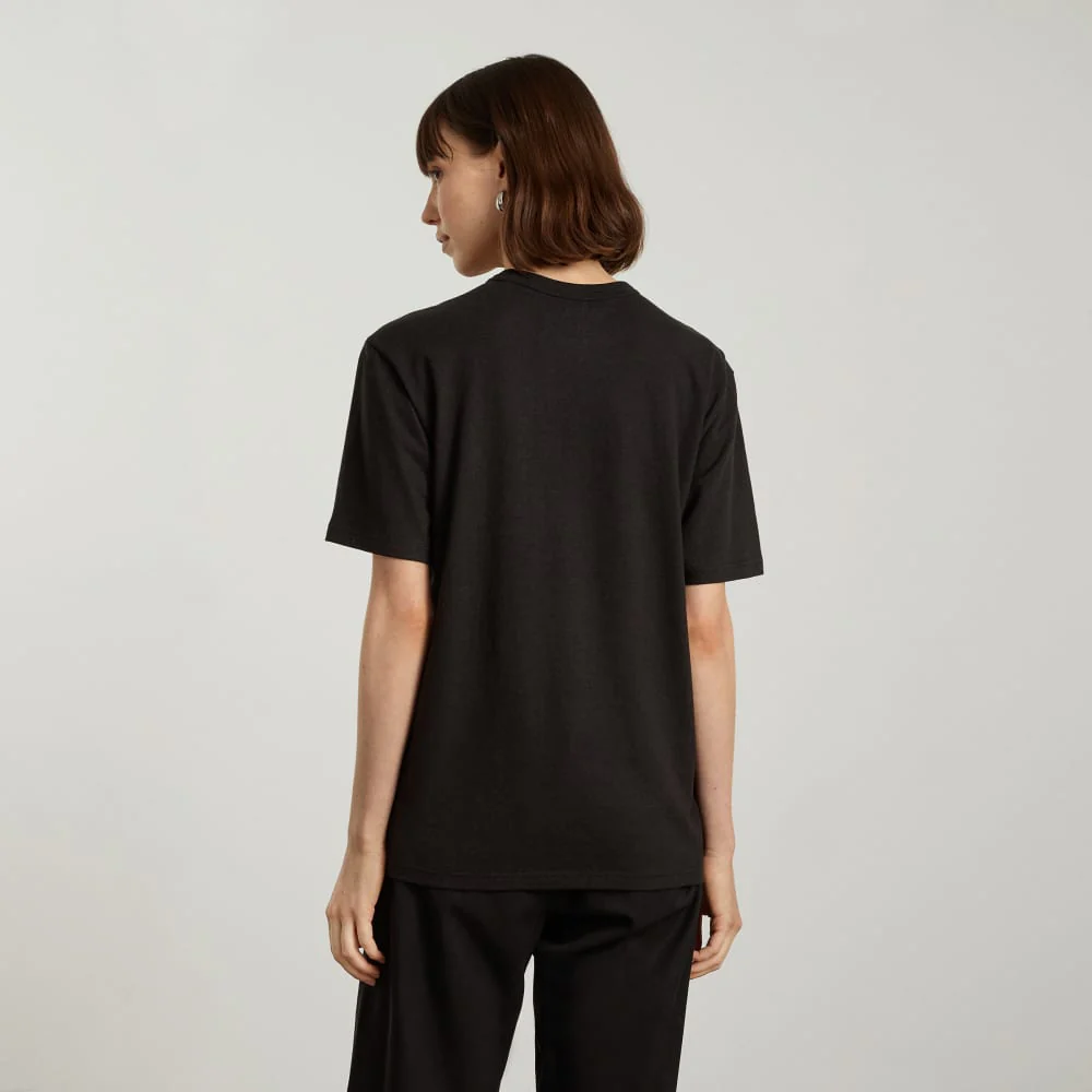The Everyone Relaxed Hemp Tee | Black - Image 4