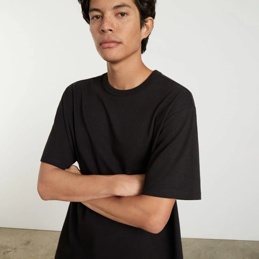 The Everyone Relaxed Hemp Tee | Black - Image 8