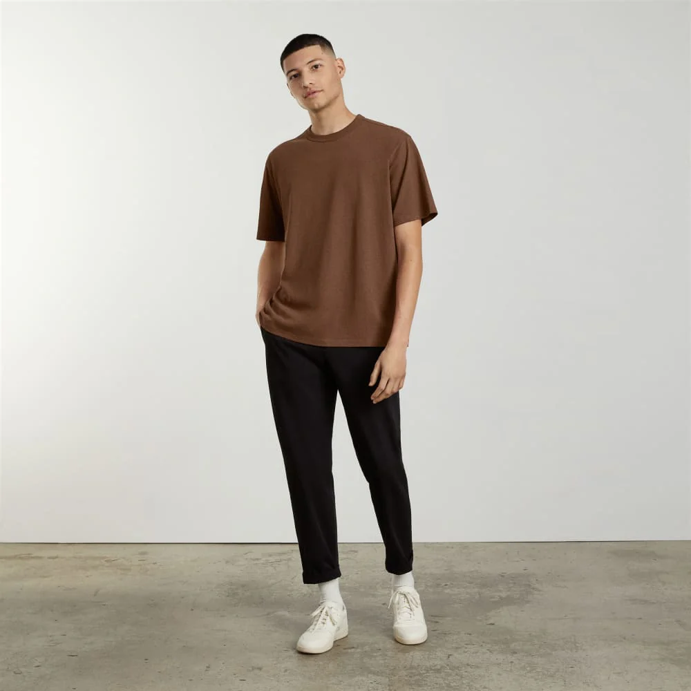 The Everyone Relaxed Hemp Tee | Espresso - Image 4