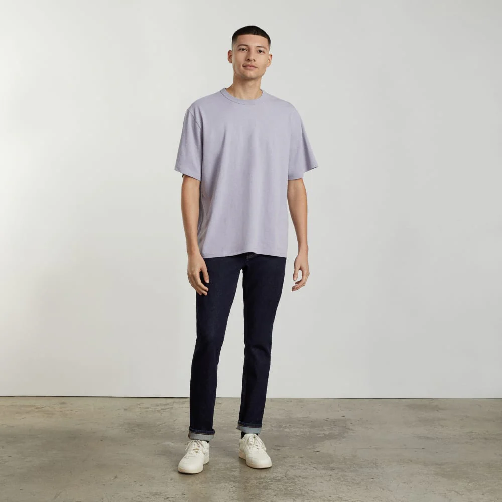 The Everyone Relaxed Hemp Tee | Lilac Grey - Image 5