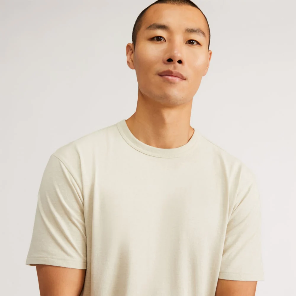 The Everyone Relaxed Hemp Tee | Pelican - Image 4
