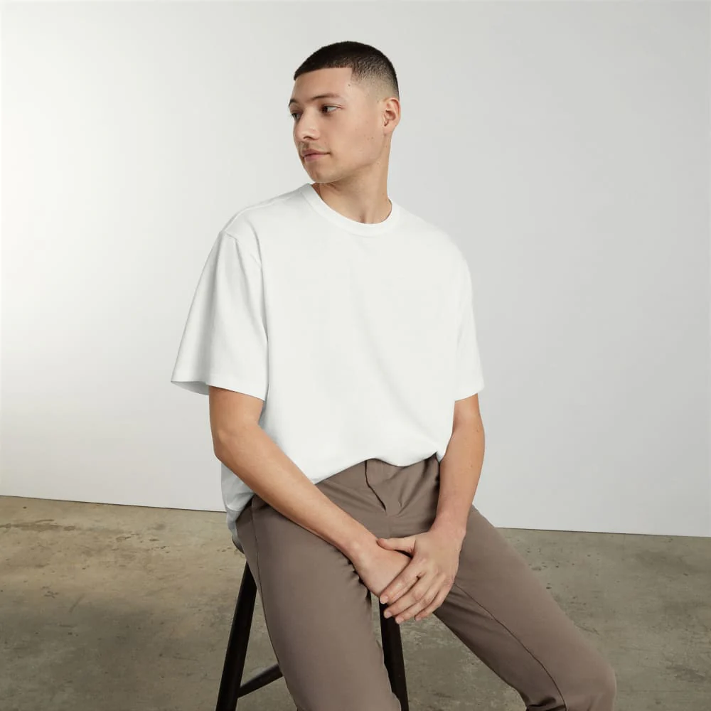 The Everyone Relaxed Hemp Tee | White - Image 10